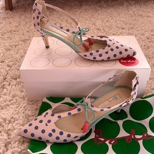 BODEN. POLKA DOT HEELS